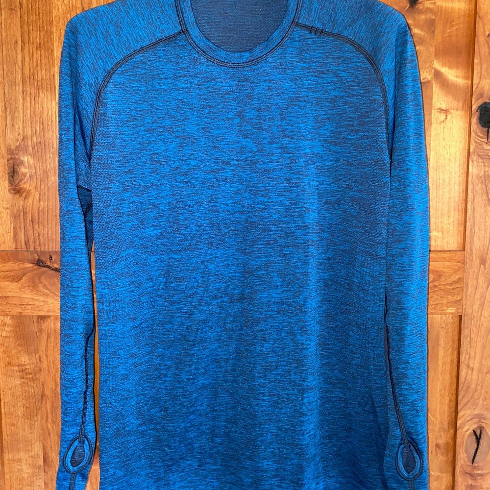 Men's Swifty Tech Long Sleeve Midnight Blue S